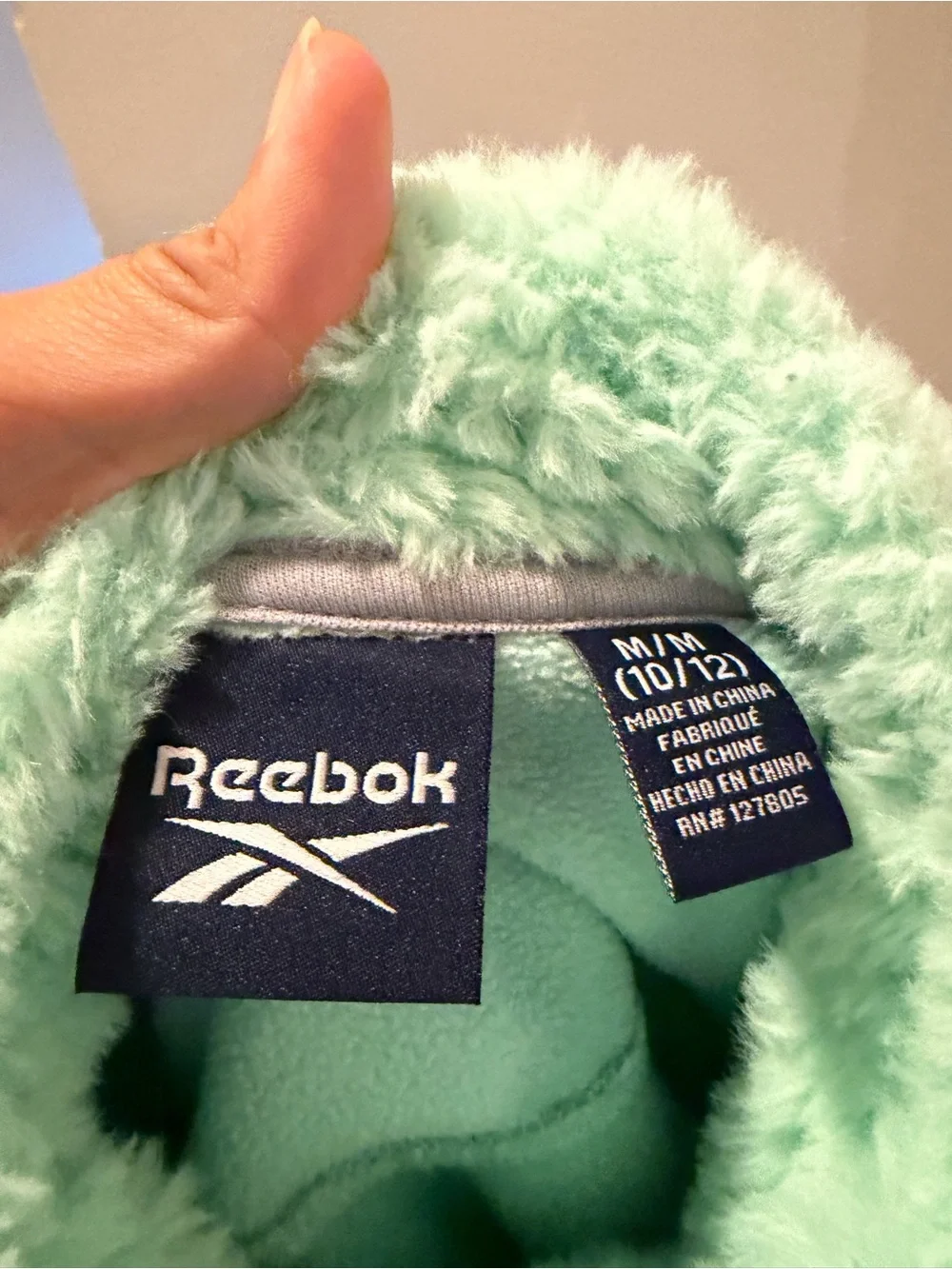 Reebok Kids' Mint Sherpa jacket